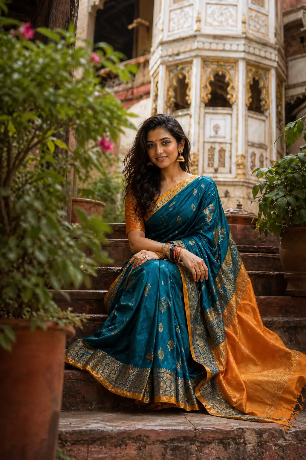 #0058 Saree product photography