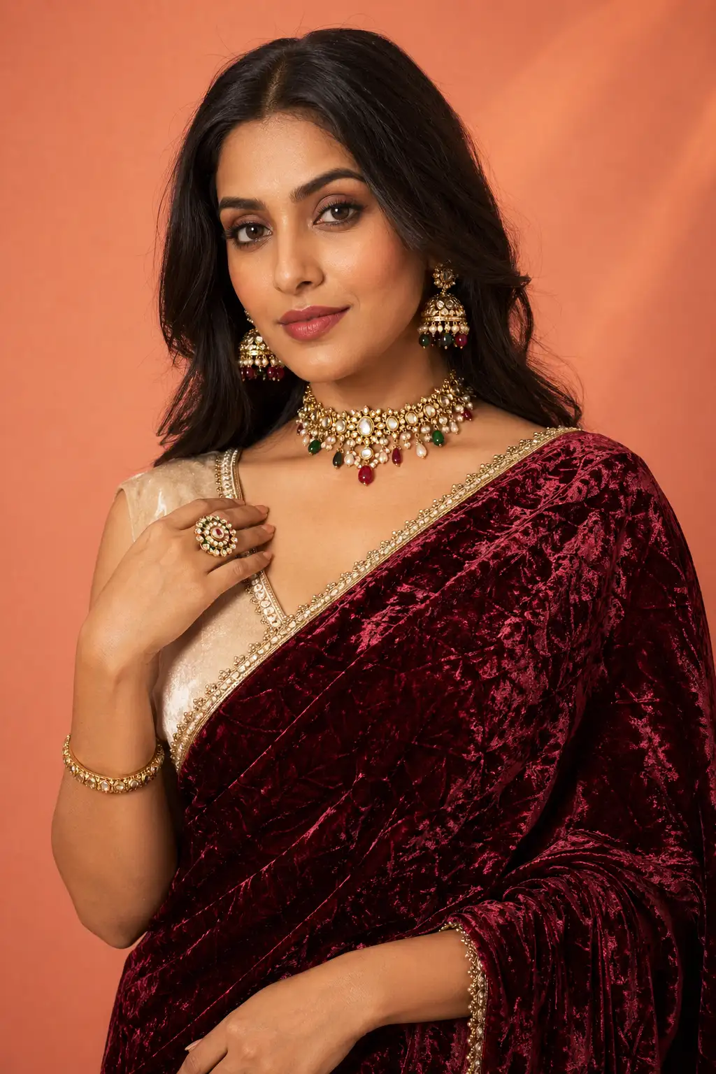 #0059 Saree product photography