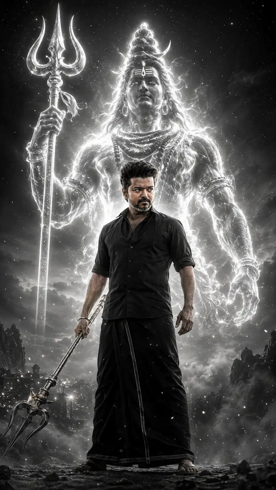 #0114 Cinematic portrait with god