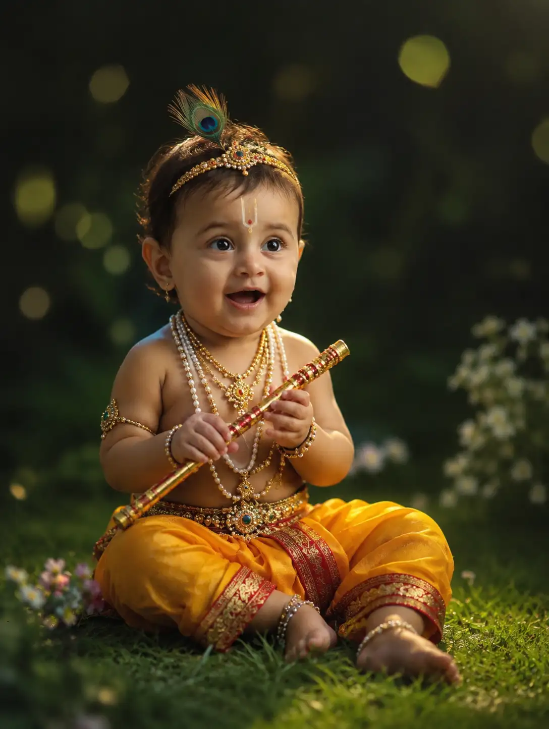 #0139 Janmashtami Special: Create Stunning Baby Krishna Photos
