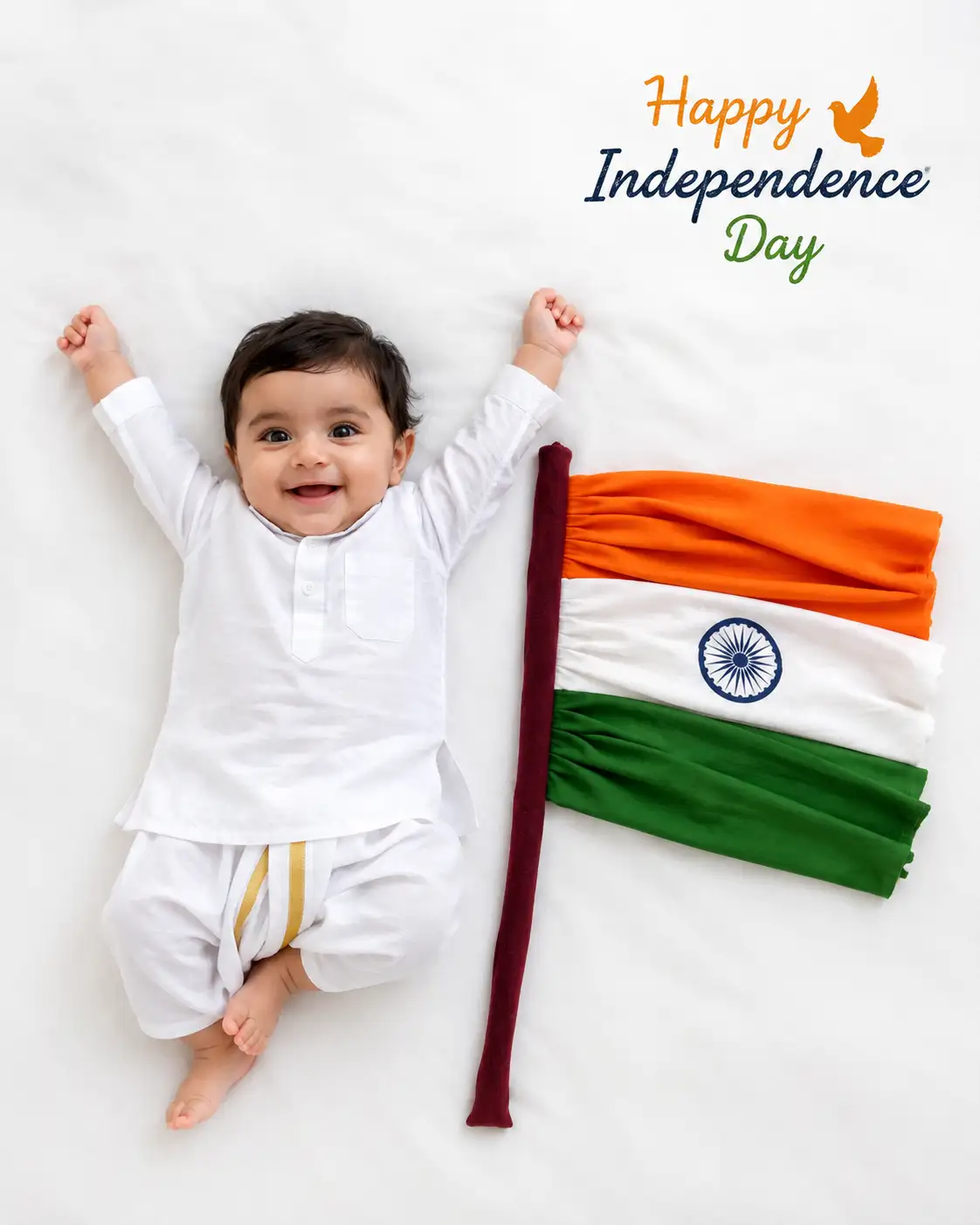 #0150 Happy Independence Day Baby Photoshoot