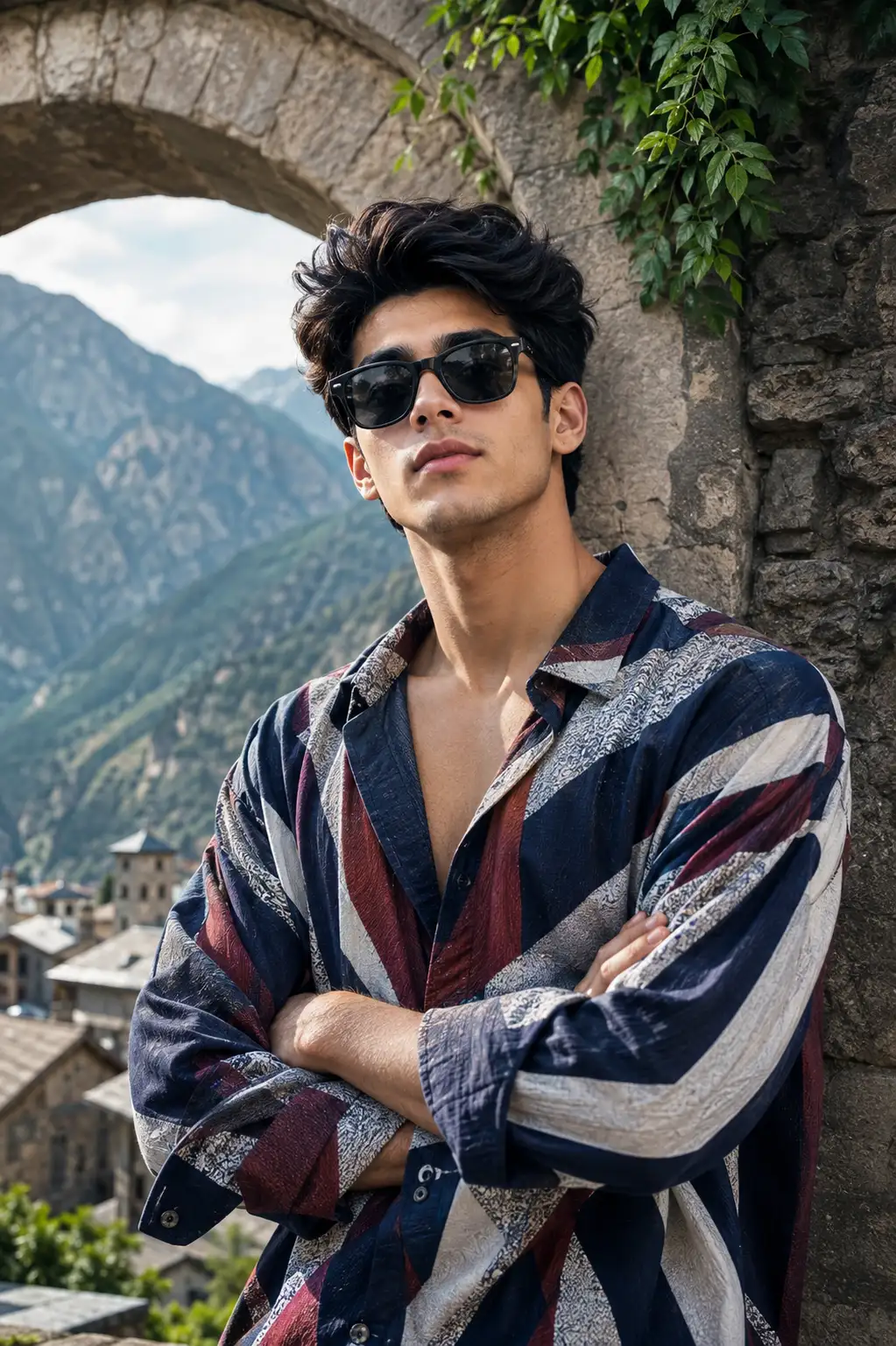 #0170 Mountain Portrait Ideas for Men