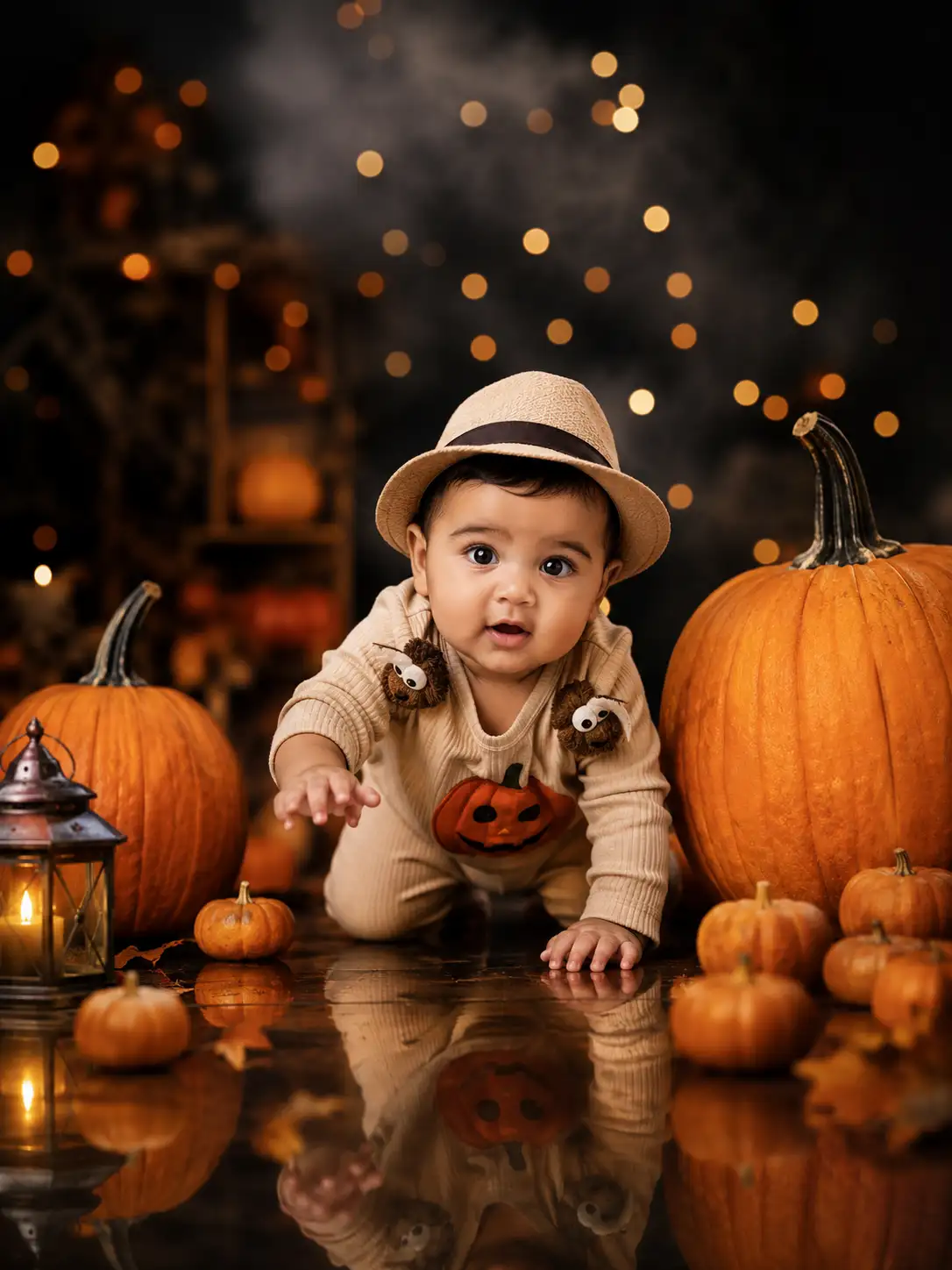#0187 Baby Pumpkin Portrait Photoshoot
